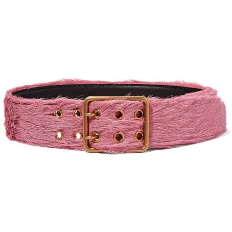 Prada Calf Hair Belt 